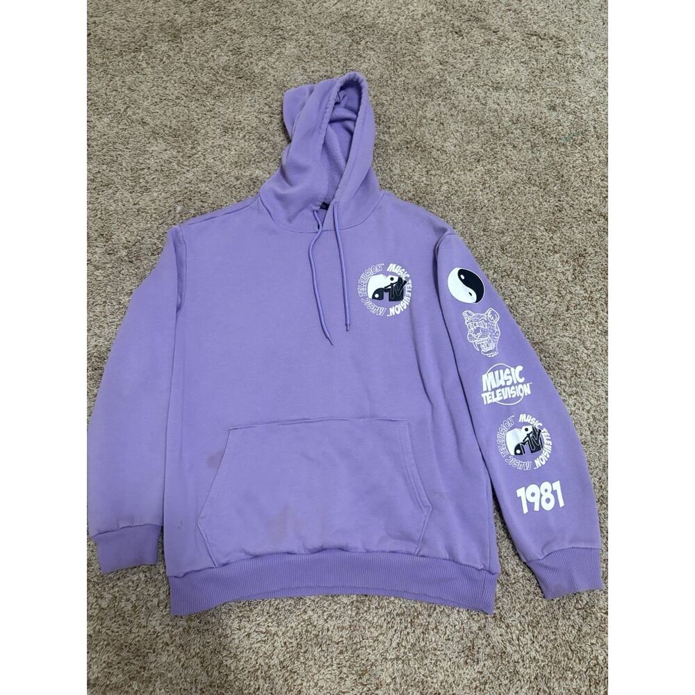 Vintage MTV Hoodie Size Large